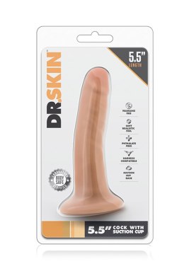 Dildo-DR. SKIN 5.5INCH COCK WITH SUCTION CUP