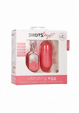 WIBRUJĄCE JAJKO GEJSZY 10 Speed Remote Vibrating Egg - Big - Pink