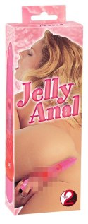 ANALNY WIBRATOR ŻELOWY Jelly Anal Pink-Wibrator