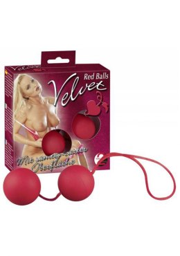 Kulki-Velvet Red Balls