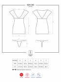 Bielizna-821-CHE-1 koszulka i stringi L/XL