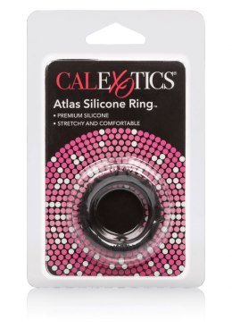 Pierścień-ATLAS SILICONE RING BLACK