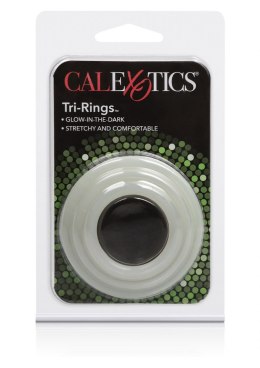 Pierścień-TRI-RINGS GLOW IN THE DARK