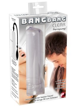 Pompka-5260020000 Bang Bang Clear - Akcesoria erotyczne