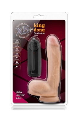 Wibrator-X5 PLUS KING DONG 8INCH VIBRATING COCK