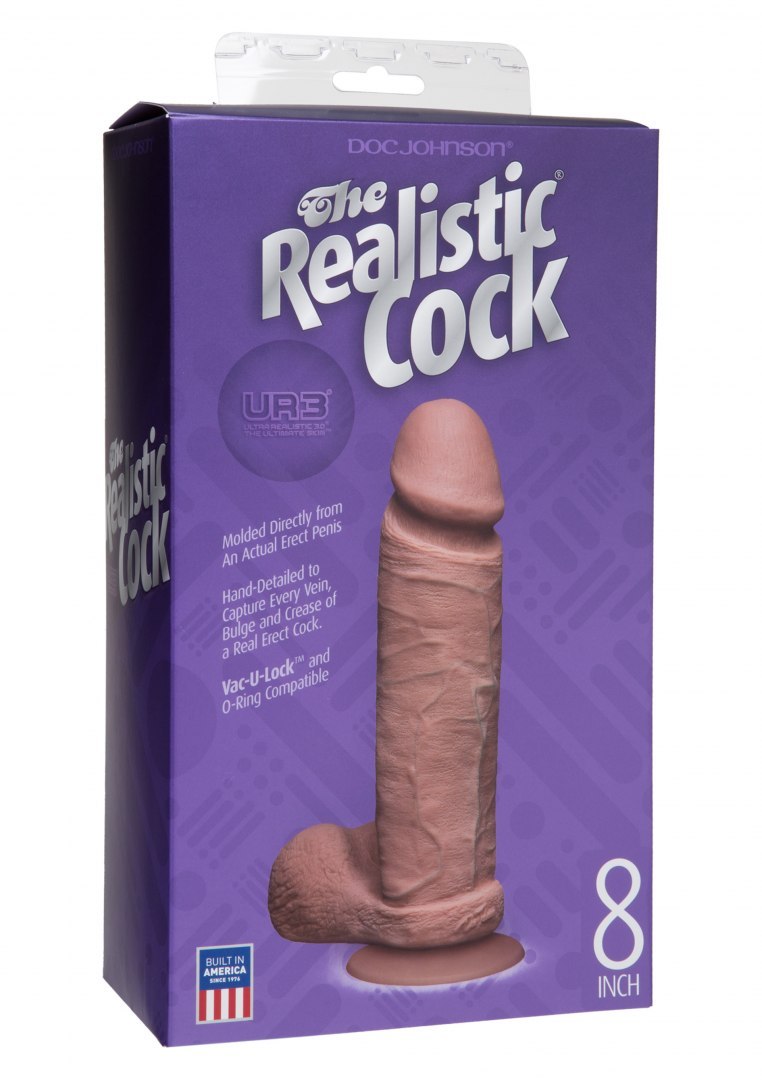 Dildo-The Realistic Cock 8 Inch