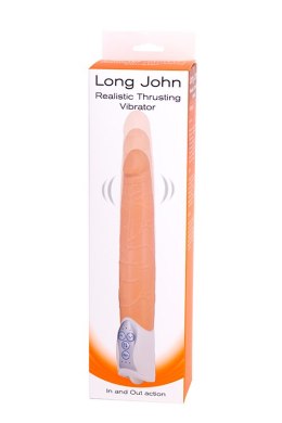 Wibrator-LONG JOHN THRUSTING VIBE FLESH