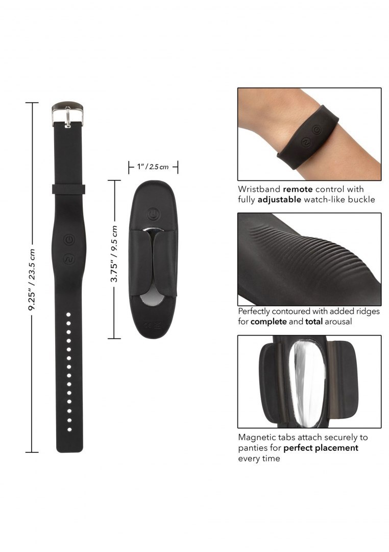Stymulator-Wristband Remote Panty Teaser