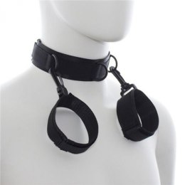 Wiązania-Costrittivo Easy Cuffs Collar Arms Restraint black
