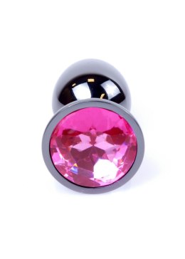 Plug-Jewellery Dark Silver PLUG- Pink