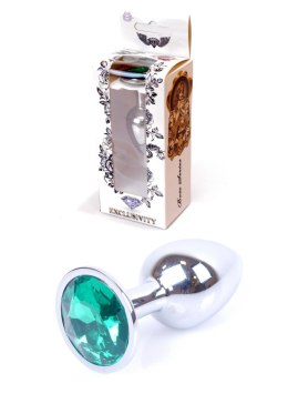 Plug-Jewellery Silver PLUG- Green