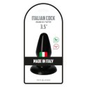 Plug-Italian Cock 3,5"Black
