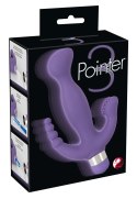 WIBRATOR SEX MASAŻER 3 Pointer purple