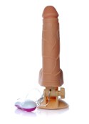 Realistyczny penis dildo wibrator z przyssawką pilot