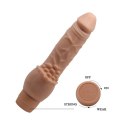 Realistyczny penis z wypustkami do łechtaczki 19cm