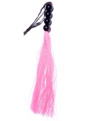 Silicone Whip Pink 14" - Fetish Boss Series