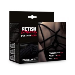 Fetish Dreams Bondage Rope 3m Black