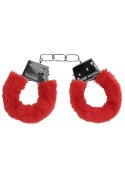 Beginner"s Handcuffs Furry - Red