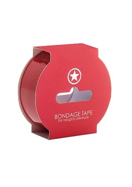 Non Sticky Bondage Tape - 17,5 Meter - Red