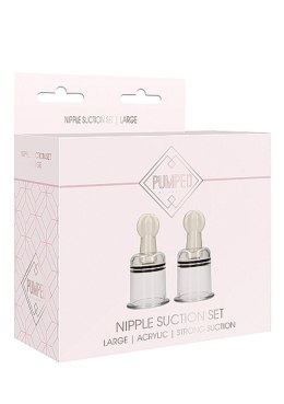 Nipple Suction Set Large - Transparent