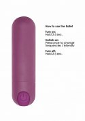 WIBRATOR 10 Speed Rechargeable Bullet - Purple
