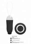 Jayden - Dual Rechargeable Vibrating Remote Toy - Black
