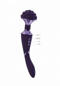 Stymulator- Shiatsu Bendable Massager Wand - Purple