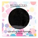 Big Teaze Toys - Bath Sponge Vibrating Black