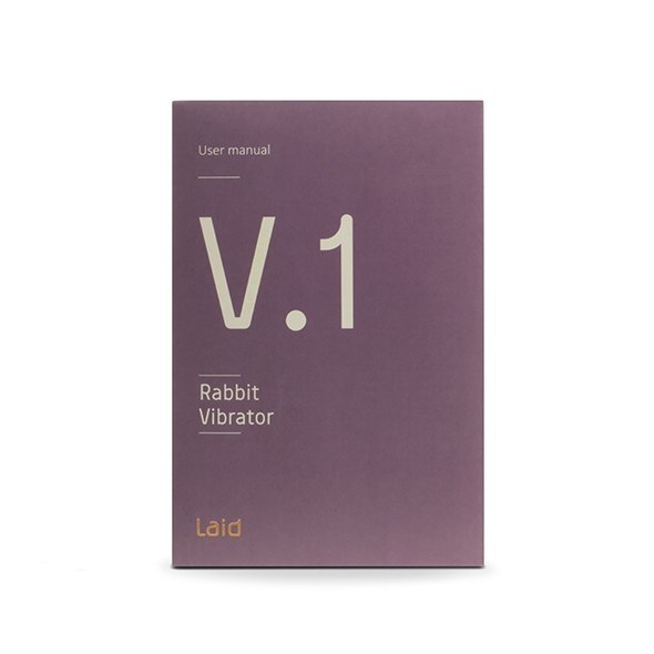 Laid - V.1 Silicone Rabbit Vibrator Black