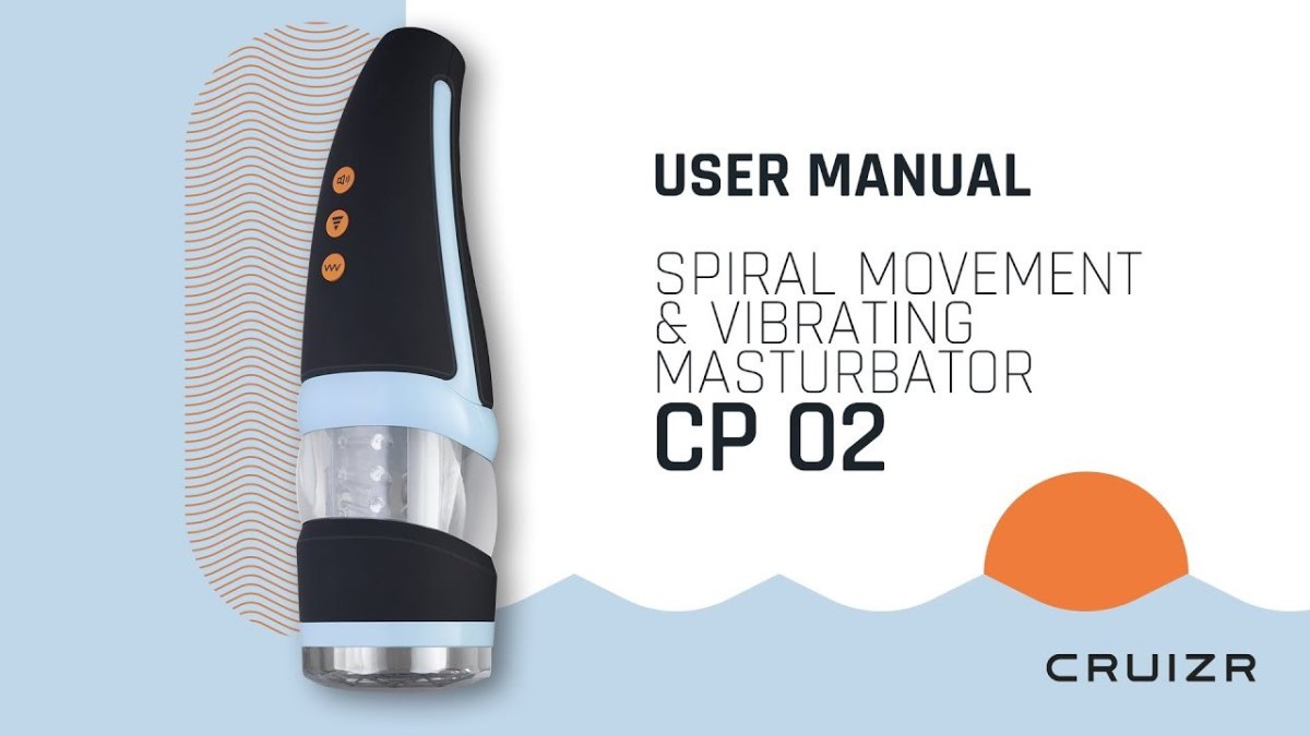 CRUIZR-CP02 Rotating And Vibrating Automatic Masturbator With Adapter