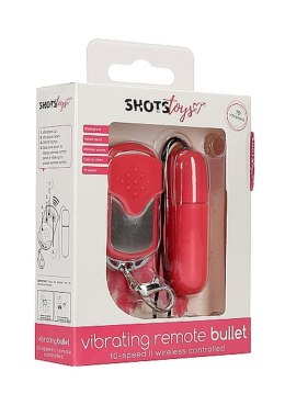 Vibrating Remote Bullet - Pink