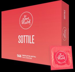 Prezerwatywy-Love Match Sottile - 144 pack