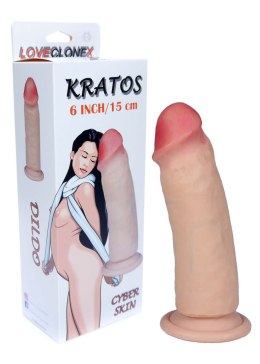 Realistyczny naturalny penis dildo z cyberskóry