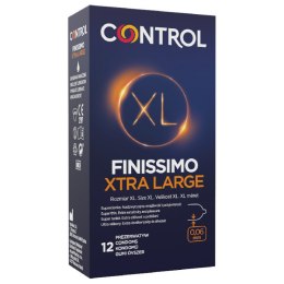 Prezerwatywy-Control Finissimo Xtra Large 12"s