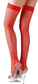 Hold-up Stockings red M