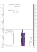 Elegance - Rechargeable Silicone Bullet - Purple