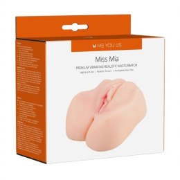 Masturbator- Me You Us Miss Mia Premium Vibrating Realistic Masturbator Flesh
