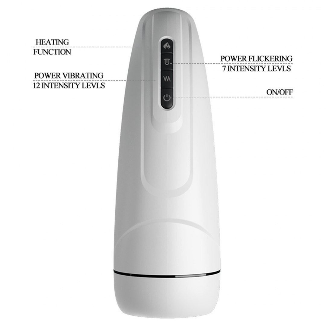 PRETTY LOVE - MARISSA, 12 vibration functions Heating temperature up to 48℃ Sex talk Memory function 7 licking modes