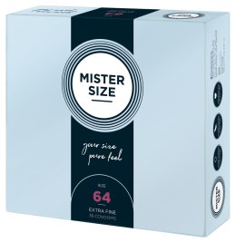 Mister Size 64mm pack of 36