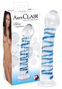 Arts Clair Bleu Glass Dildo