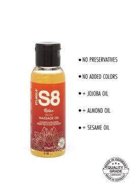 S8 Massage Oil 50ml Green Tea & Lilac Blossom