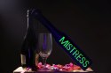 'Mistress'' Paddle - Glow in the Dark - Black/Neon Green