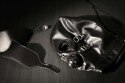 Blindfolded Mask with Breathable Ball Gag - Black