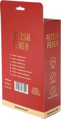 Fetish Fever - Bondage Set - 5 pieces - Red