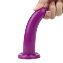 SILICONE HOLY DONG MEDIUM FIOLETOWY 24-0424