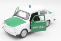 METALOWE SAMOCHÓD AUTO WELLY Trabant 601 Polizei