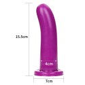 SILICONE HOLY DONG LARGE FIOLETOWY 24-0426