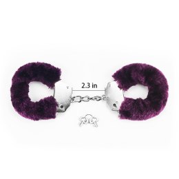 Fetish Pleasure Fluffy Handcuffs Purple