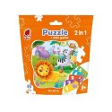 RK1140-06 Puzzle 2w1. Zoo