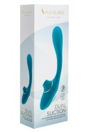 WIBRATOR DUAL SUCTION TURQUOISE 37-0072